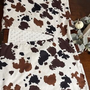 Cow Print infant car seat cover